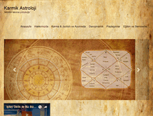 Tablet Screenshot of karmikastroloji.com